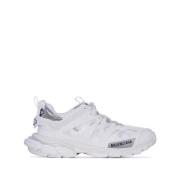 Witte Reflecterende Track Sneakers Balenciaga , White , Dames