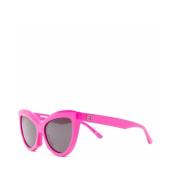 Paarse zonnebril met originele accessoires Balenciaga , Pink , Dames