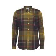 Casual Overhemd Barbour , Green , Heren