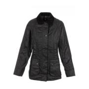 Klassieke Waxjas Barbour , Black , Dames