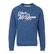 Holts Grafische Sweatshirt Barbour , Blue , Heren