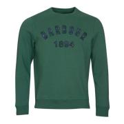 Affiliate Crew Sweatshirt Barbour , Green , Heren