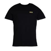 Slim Fit Logo T-shirt Barbour , Black , Heren