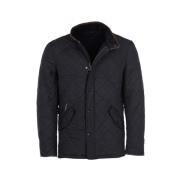 Donkerblauwe Winterjas Barbour , Blue , Heren