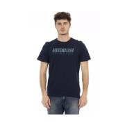 T-Shirts Bikkembergs , Blue , Heren