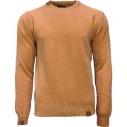 Ronde Hals Gebreide Kleding Bob , Orange , Heren