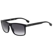 Elegante zwarte zonnebril met UV-bescherming Boss , Black , Unisex