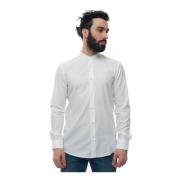 Slim Fit Gestructureerd Formeel Overhemd Boss , White , Heren