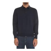 Lange Mouw Bono-L Polo Shirt Boss , Blue , Heren