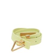 Puntvergrendelingsgordel Bottega Veneta , Green , Dames