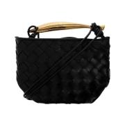 Sardine Mini schoudertas Bottega Veneta , Black , Dames