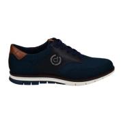 Blauwe Heren Sneakers, Stijlvol & Comfortabel Bugatti , Blue , Heren