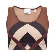 Mouwloos topje Burberry , Multicolor , Dames