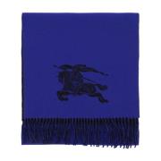 Omkeerbare Cashmere Sjaal met Equestrian Knight Design Burberry , Blue...