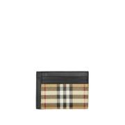 Vintage Check Money-Clip Kaarthouder Burberry , Beige , Heren