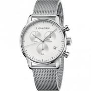 Zilveren Quartz Horloge - Stijlvol en Functioneel Calvin Klein , Gray ...