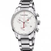 Elegant en functioneel zilveren quartz horloge Calvin Klein , Gray , H...
