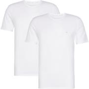 2-Pack Crew Neck T-Shirts Calvin Klein , White , Heren