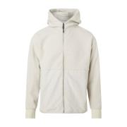 Heren Bonded Fleece Zip Sweatshirt Calvin Klein , Beige , Heren