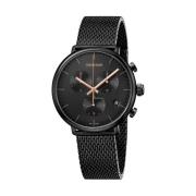 K8M27421 Quartz Horloge voor Heren Calvin Klein , Black , Heren