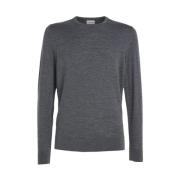 Casual O-Neck Jumpers Calvin Klein , Gray , Heren