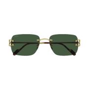 Sunglasses Cartier , Yellow , Unisex