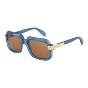 Stijlvolle UV-beschermende zonnebril Cazal , Blue , Unisex