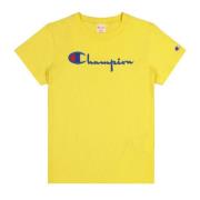 T-shirts Champion , Yellow , Heren