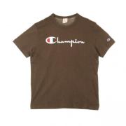 T-shirts Champion , Brown , Heren