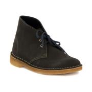 Shoes Desert Boot W Loden Clarks , Green , Heren