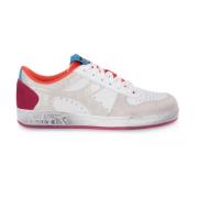 Elegante Magic Basket Low Sneakers Diadora , White , Dames