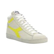 Fluo Wax Hoge Sneakers Diadora , Beige , Dames