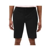 Zwarte Slim Fit Casual Shorts Dickies , Black , Heren