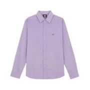 Casual Overhemden Collectie Dickies , Purple , Heren