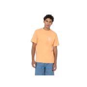Katoenen T-Shirt met Grafische Print Dickies , Orange , Heren