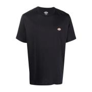 Zwart Logo-Print Katoenen T-Shirt Dickies , Black , Heren