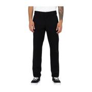 Stijlvolle Straight Broeken voor Heren Dickies , Black , Heren