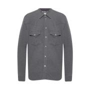 Normaal shirt Diesel , Gray , Heren