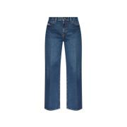 Rechte spijkerbroek Diesel , Blue , Dames