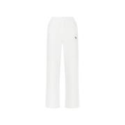 Wijde broek Diesel , White , Dames