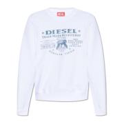 ‘S-Ginn-L2’ sweatshirt Diesel , White , Heren