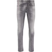 Stijlvolle Skinny Jeans Diesel , Gray , Heren