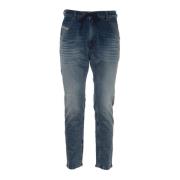Slank-Fit Jeans Upgrade Diesel , Blue , Heren