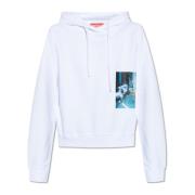 ‘F-Reggy-Hood-L2’ hoodie Diesel , White , Dames