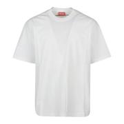 Witte T-Boggy Megoval-D T-Shirt Diesel , White , Heren