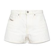 ‘De-Yuba’ denim shorts - ‘De-Yuba’ denim shorts Diesel , White , Dames