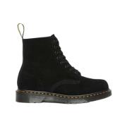 Pascal Suède Veterschoenen Dr. Martens , Black , Heren