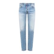 Slim-Fit Denim Jeans Dsquared2 , Blue , Heren