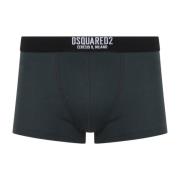 Ultiem Comfort Stretch Katoenen Boxershorts Dsquared2 , Green , Heren