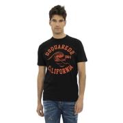 California Tee - Stijlvolle Ronde Hals T-Shirt voor Heren Dsquared2 , ...